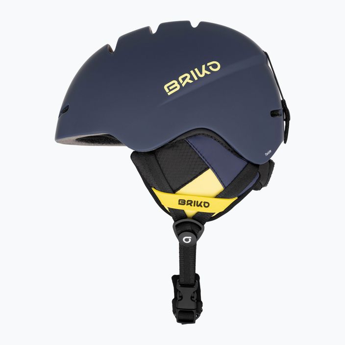 Casco da sci Briko Teide opaco blu/nero 5