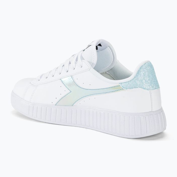 Scarpe da donna Diadora Step P Shimmer bianco/azzurro aria 3