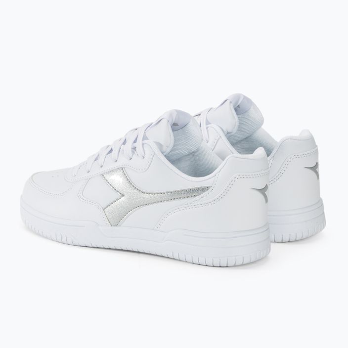 Scarpe da donna Diadora Raptor Low Moon bianco/nero 4