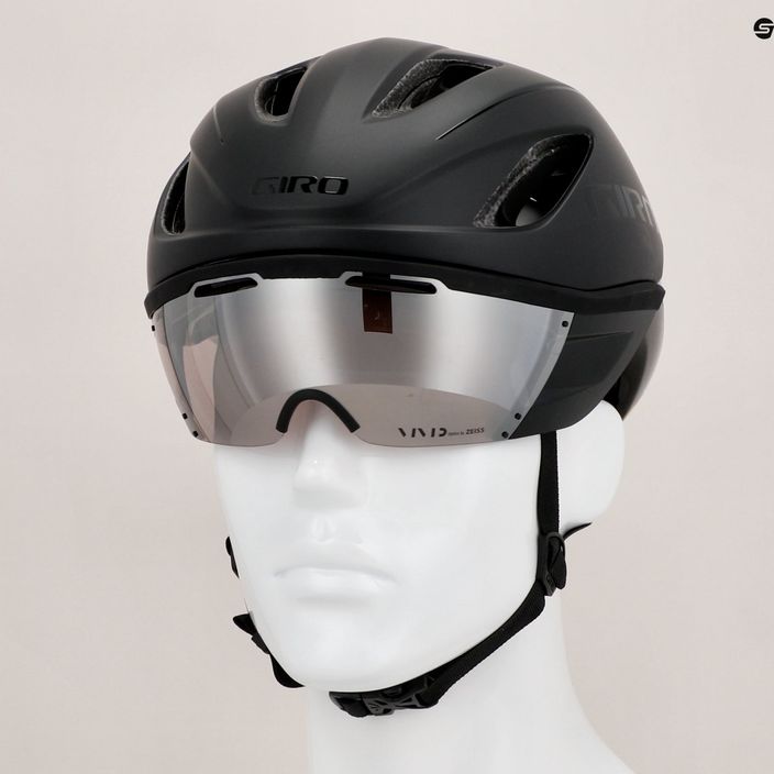 Giro Vanquish Integrated Mips casco da bicicletta nero opaco/nero lucido 9