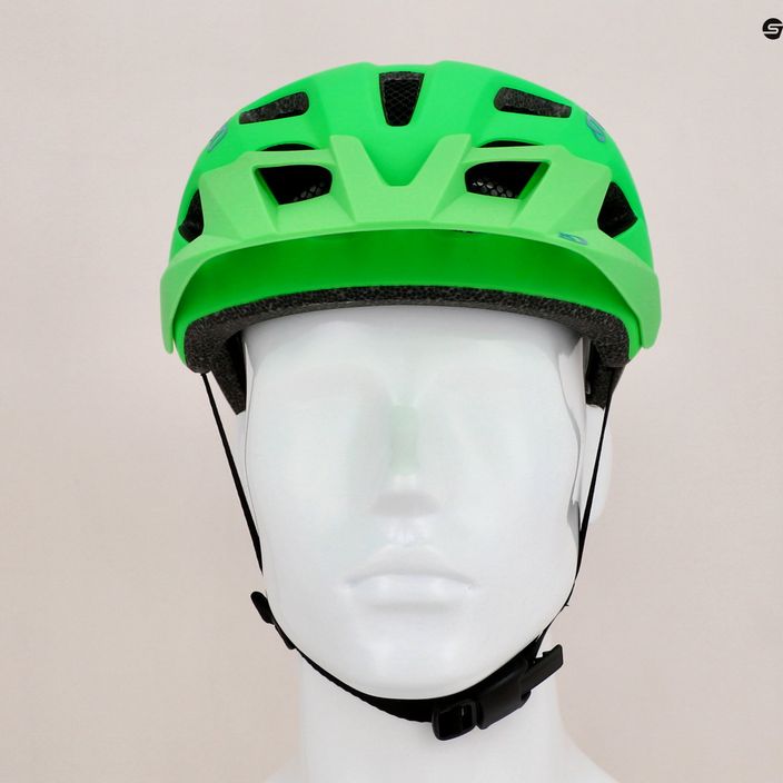 Casco da bici per bambini Giro Tremor opaco verde brillante 10