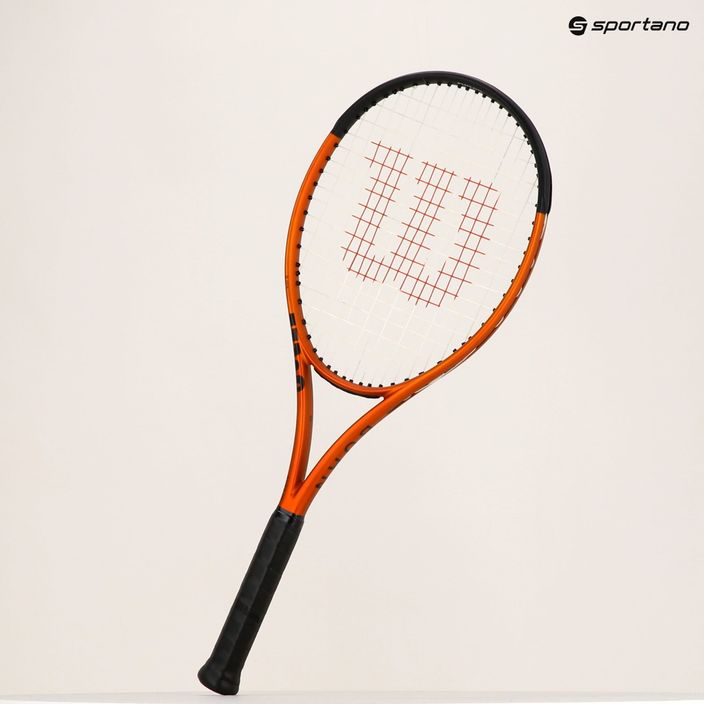 Racchetta da tennis Wilson Burn arancione 100LS V5.0 arancione WR109010 7