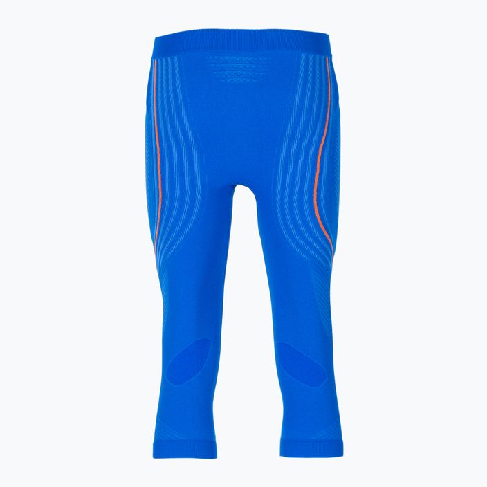 Pantaloni termici UYN Evolutyon UW da uomo Blu medio/blu/arancio lucido 3