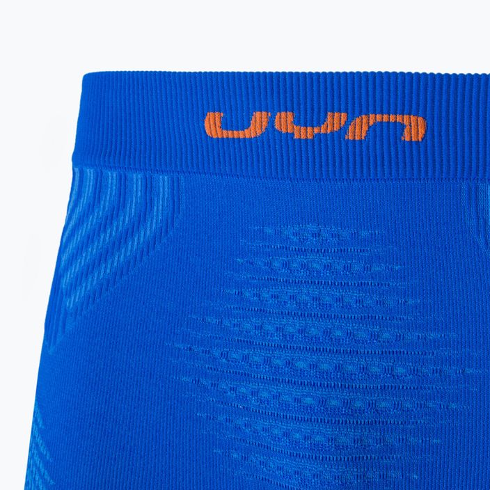Pantaloni termici UYN Evolutyon UW da uomo Blu medio/blu/arancio lucido 6
