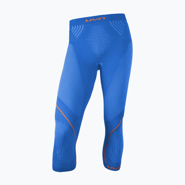 Pantaloni termici UYN Evolutyon UW da uomo Blu medio/blu/arancio lucido 9