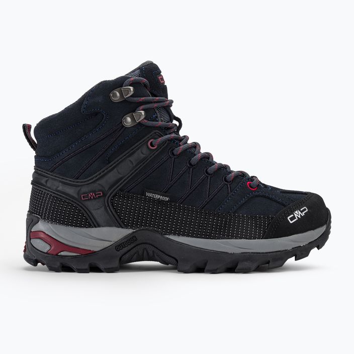 Scarponi da trekking CMP Rigel Mid asphalt/syrah da uomo 2