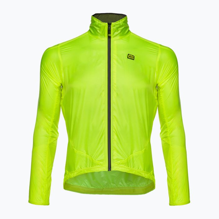 Giacca da ciclismo da uomo Alé Light Pack giallo fluorescente 3