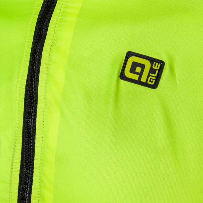 Giacca da ciclismo da uomo Alé Light Pack giallo fluorescente 5