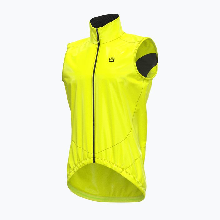 Gilet da ciclismo Alé Light Pack da uomo giallo fluorescente 3