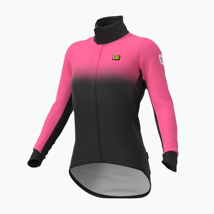 Giacca da ciclismo donna Alé Gradient rosa fl nero/fl.rosa nero 6