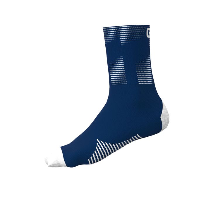 Alé Calza Q-Skin 16 cm calze da ciclismo Sprint blu 2