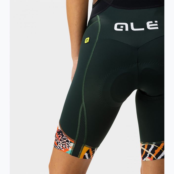 Pantaloncini da ciclismo da donna Alé Rio arancione 6