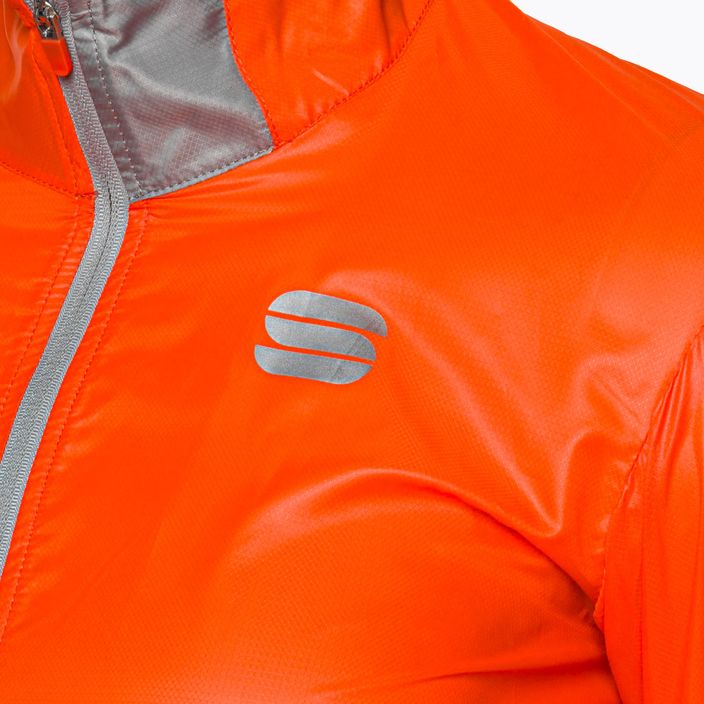 Giacca da ciclismo da donna Sportful Hot Pack Easylight arancione sdr 3