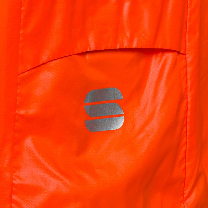 Giacca da ciclismo da donna Sportful Hot Pack Easylight arancione sdr 4