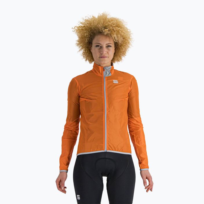 Giacca da ciclismo da donna Sportful Hot Pack Easylight arancione sdr 5