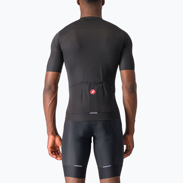 Maglia da ciclismo Castelli Elements light nera da uomo 4