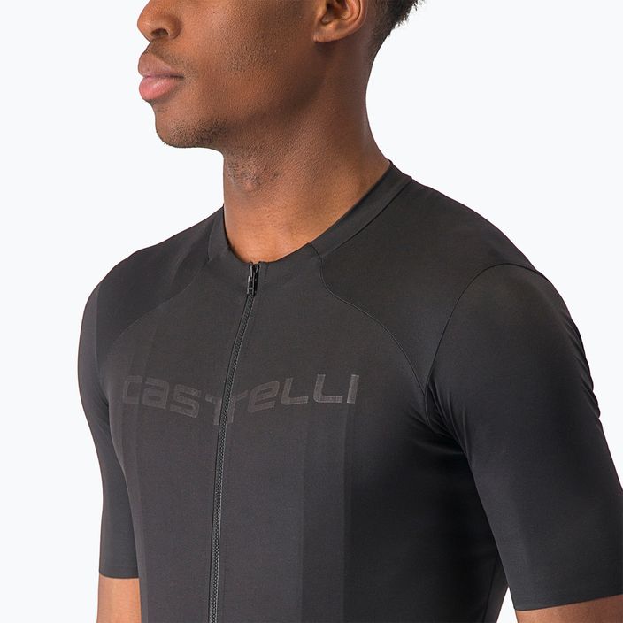 Maglia da ciclismo Castelli Elements light nera da uomo 5