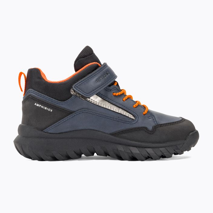 Geox Simbyos Abx junior, scarpe blu/marino/arancione 2