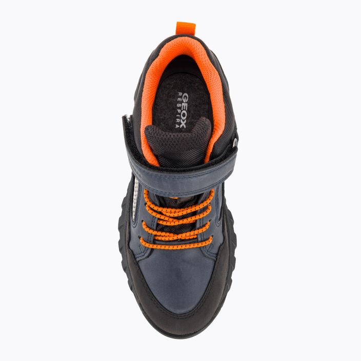 Geox Simbyos Abx junior, scarpe blu/marino/arancione 6