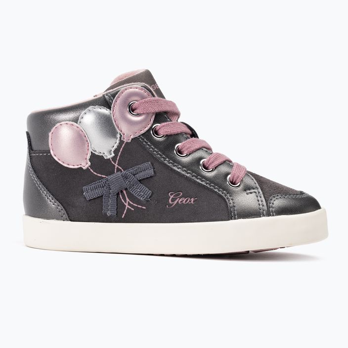 Geox Kilwi scarpe da bambino grigio scuro/rosa scuro 2