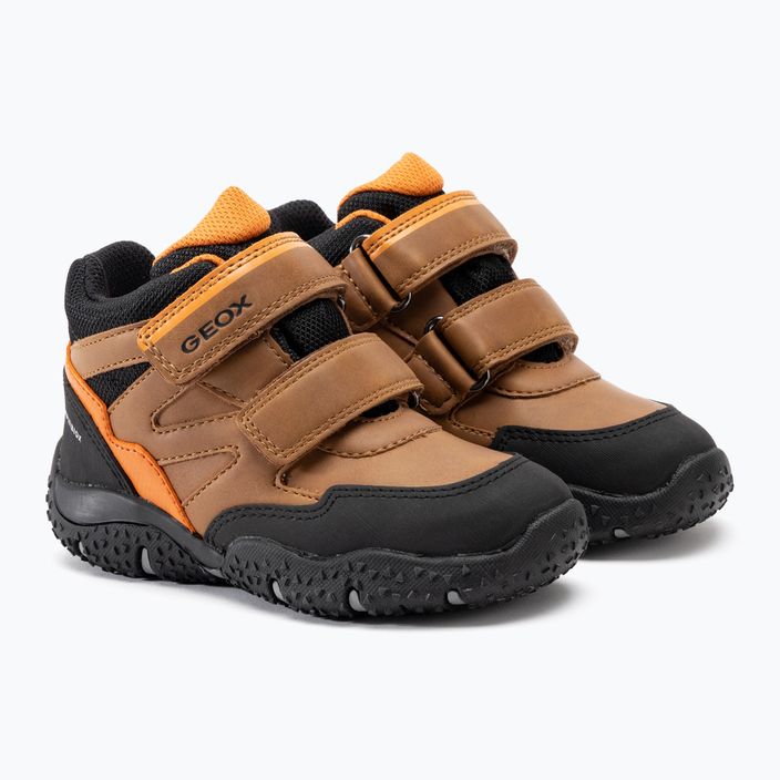Geox Baltic Abx tabacco/arancione scarpe da bambino 4
