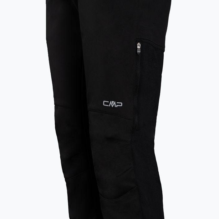 Pantaloni softshell da uomo CMP nero 39T1077/U901 4