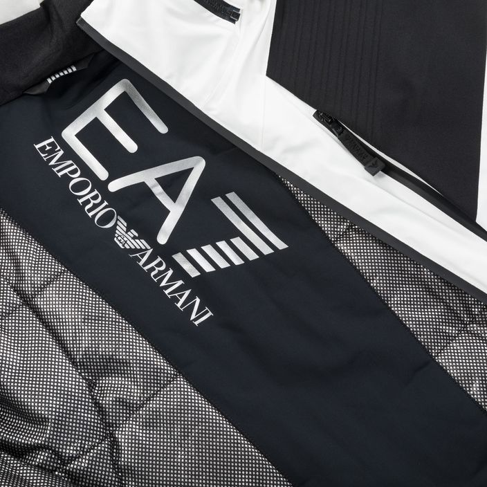 EA7 Emporio Armani giacca da sci da uomo Giubbotto 6RPG07 bianco 7