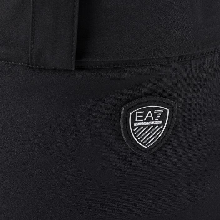 EA7 Emporio Armani pantaloni da sci da uomo Pantaloni 6RPP27 nero 4