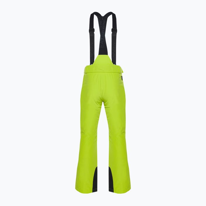 EA7 Emporio Armani pantaloni da sci da uomo Pantaloni 6RPP27 verde lime 2
