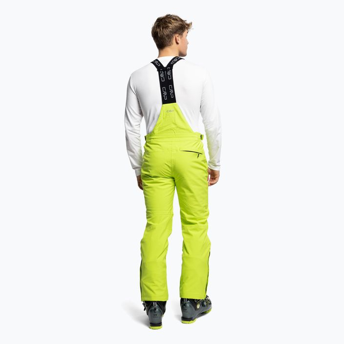 Pantaloni da sci CMP uomo verde 3W17397N/E112 3