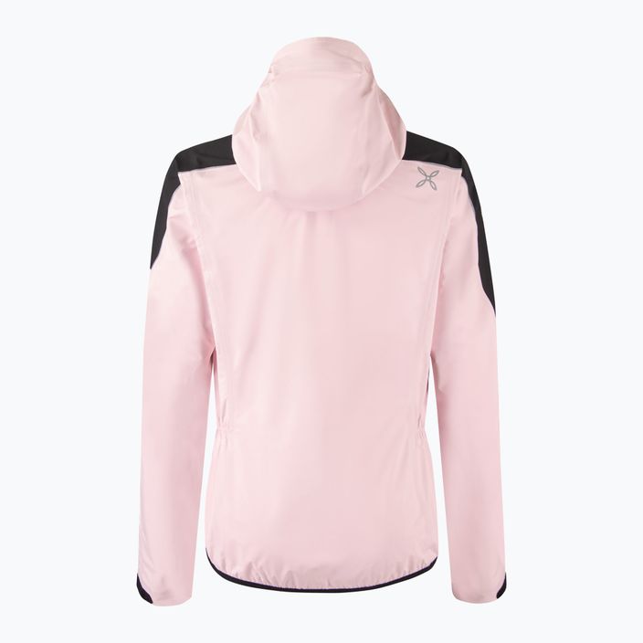 Montura Magic 2.0 giacca da pioggia da donna rosa chiaro 2