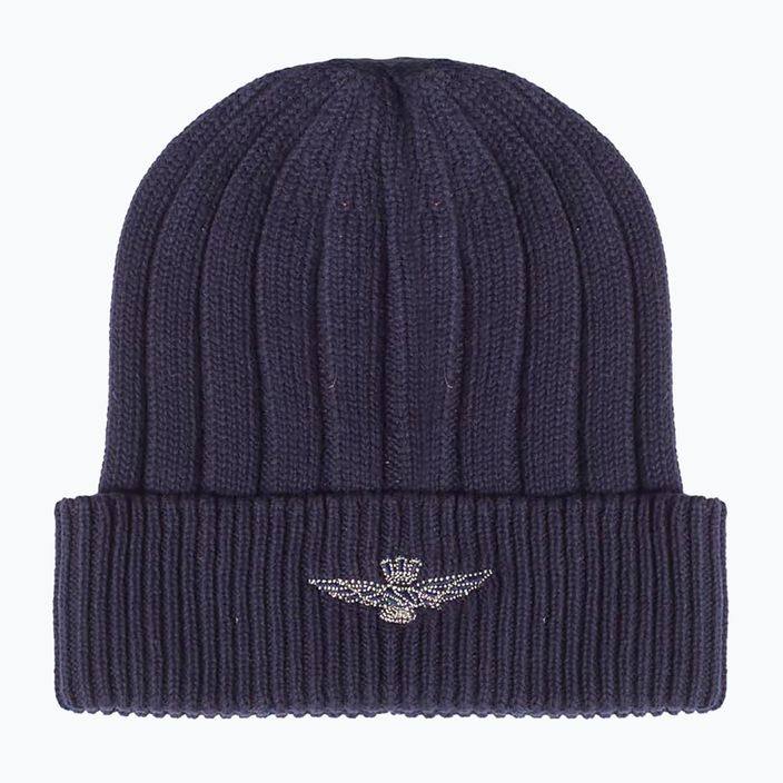 Aeronautica Militare Cotone Ricamo Aquila berretto invernale blu navy