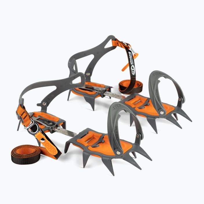 Tecnologia per l'arrampicata Nuptse Evo Flex Antisnow arancione a cestello
