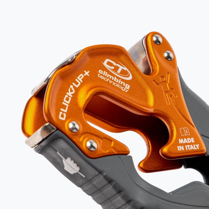 Climbing Technology Click Up+ dispositivo di assicurazione arancione 4