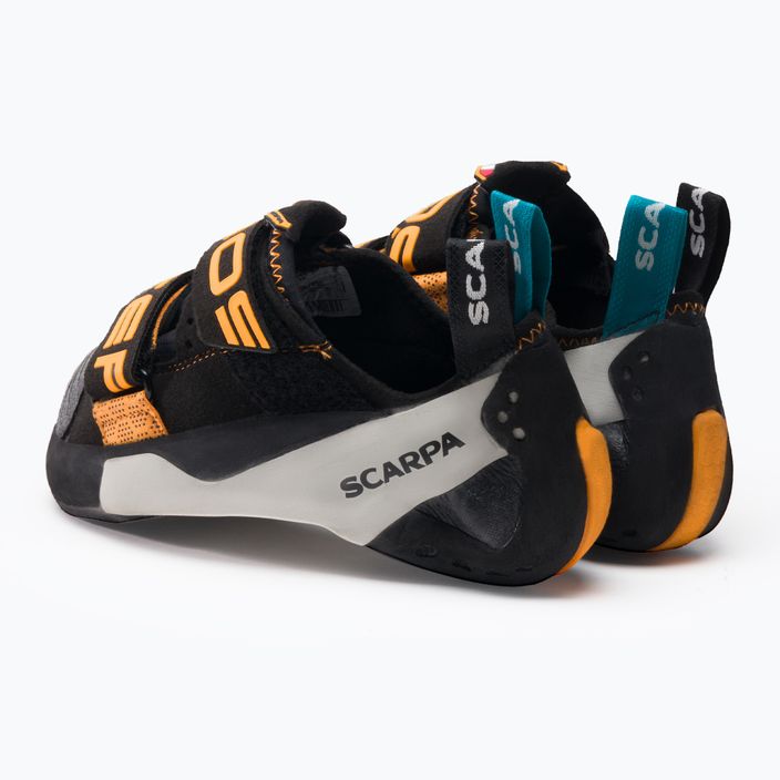 Scarpe da arrampicata SCARPA Booster nero/arancio 3