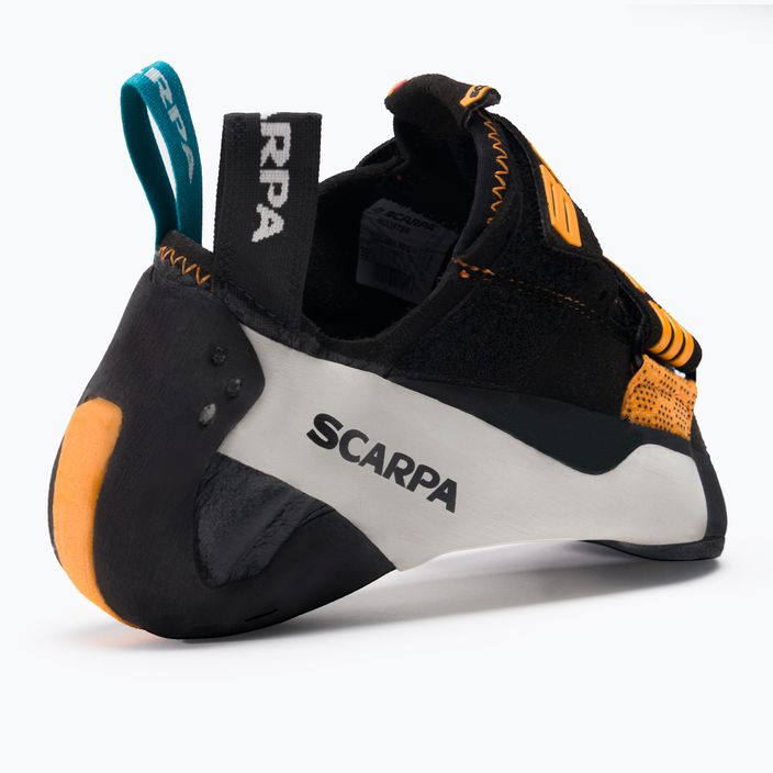 Scarpe da arrampicata SCARPA Booster nero/arancio 8