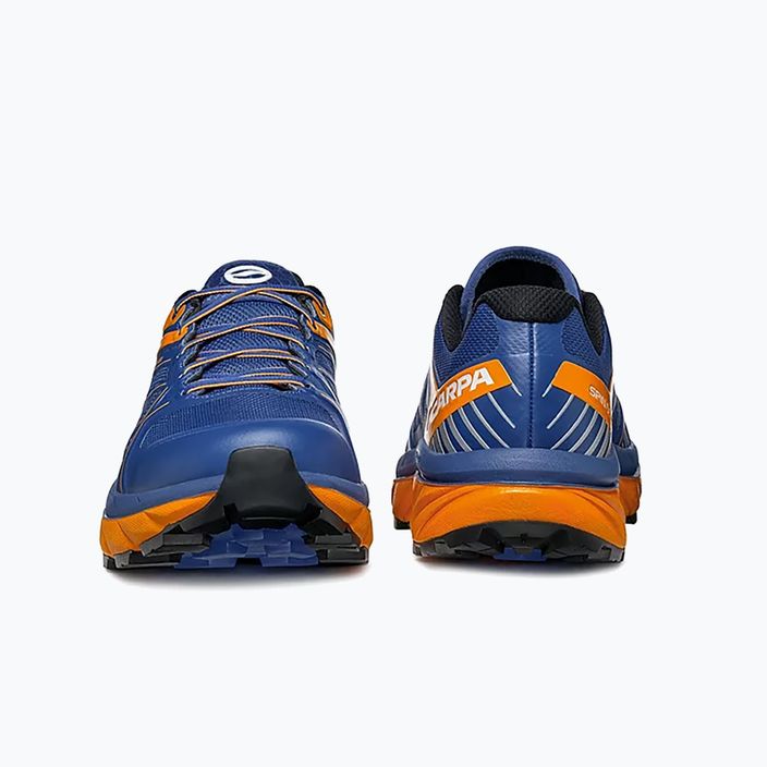 Scarpe da corsa SCARPA Spin Infinity GTX blu/arancio da uomo 14