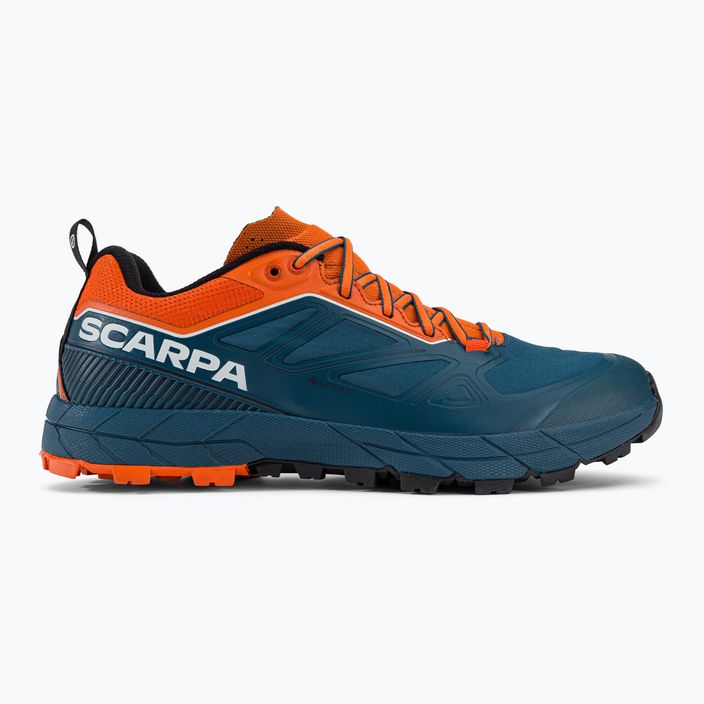 Scarponi da trekking da uomo SCARPA Rapid GTX blu cosmico/arancio 2
