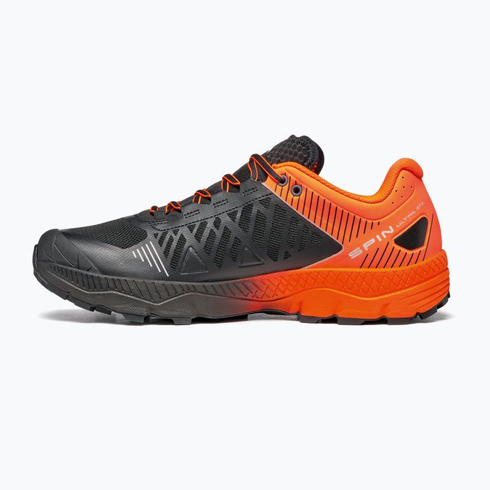 Scarpe da corsa da uomo SCARPA Spin Ultra GTX arancione fluo/nero 10