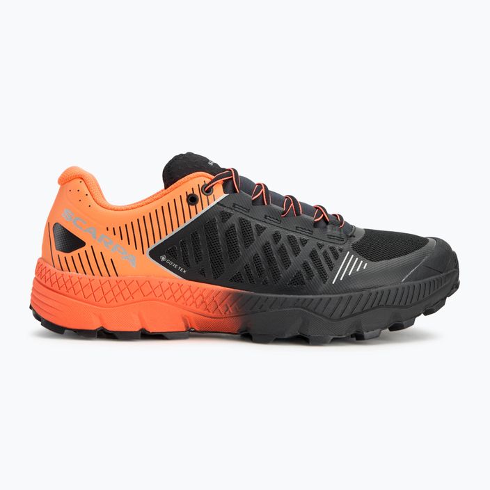 Scarpe da corsa da uomo SCARPA Spin Ultra GTX arancione fluo/nero 2