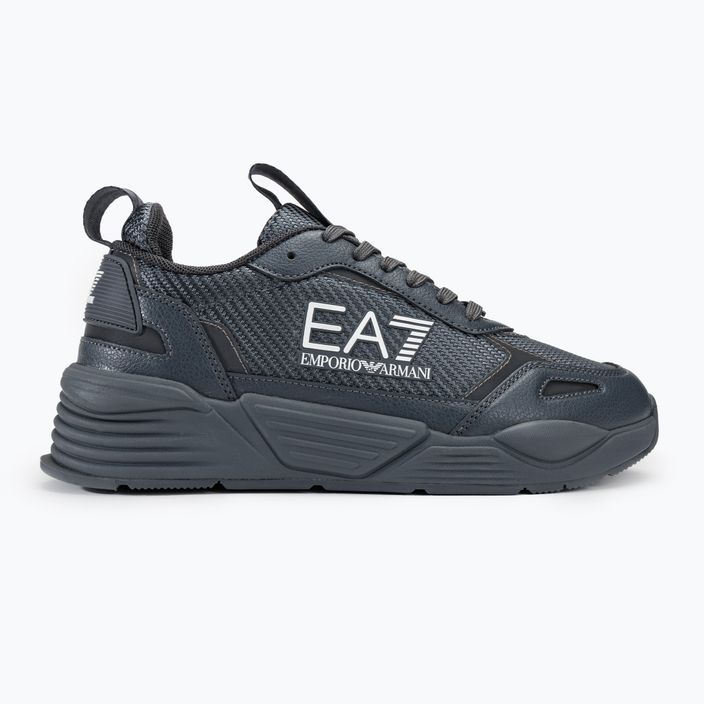 EA7 Emporio Armani Ace Runner Carbon triple irongate/white scarpe 2