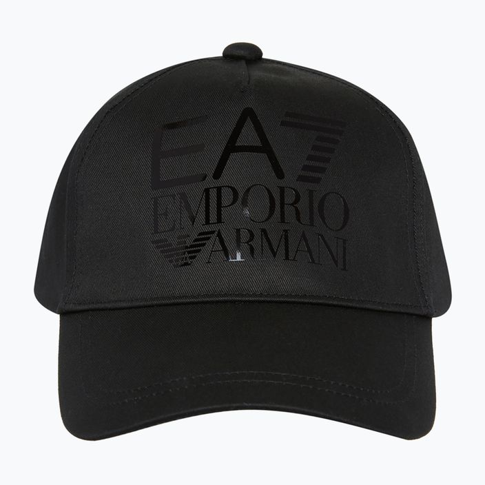 Cappello donna EA7 Emporio Armani Train Logo Series nero 2