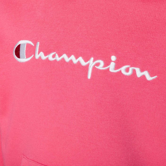 Felpa Champion Legacy da bambino rosa scuro 3