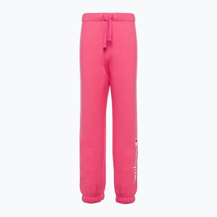 Pantaloni da bambino Champion Legacy Elastic Cuff rosa scuro