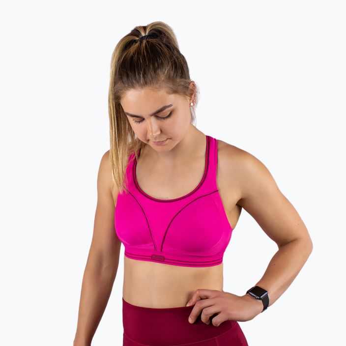 Shock Absorber Ultimate Run Bra rosa 3