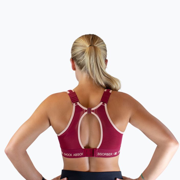 Shock Absorber Ultimate Run Bra Reggiseno imbottito da allenamento rosso tibetano 2