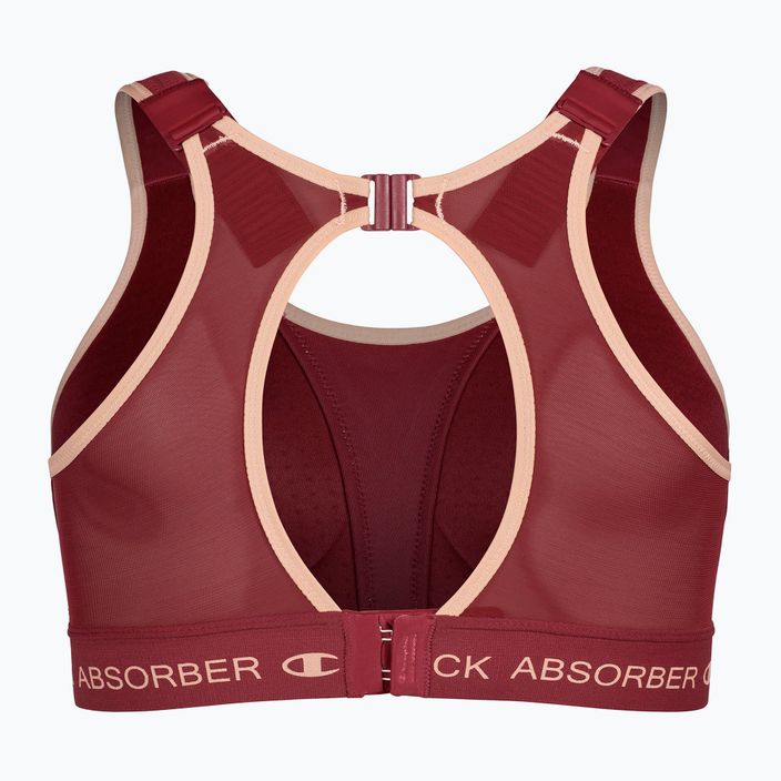 Shock Absorber Ultimate Run Bra Reggiseno imbottito da allenamento rosso tibetano 7