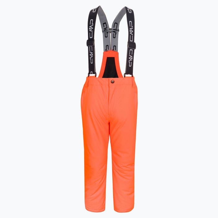 Pantaloni da sci CMP da bambino arancione 3W15994/C645