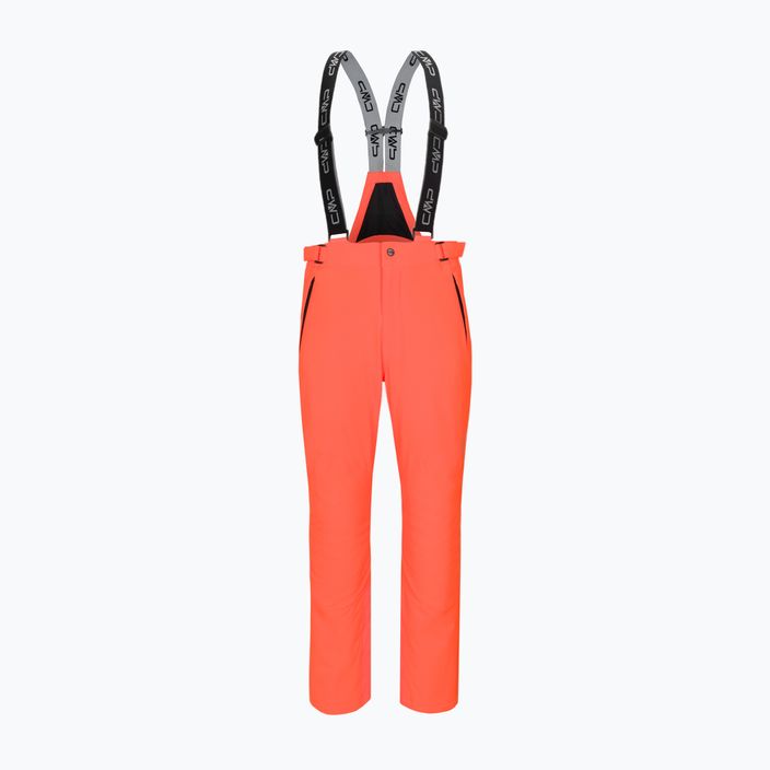 Pantaloni da sci CMP da uomo arancione 3W17397N/C645 10