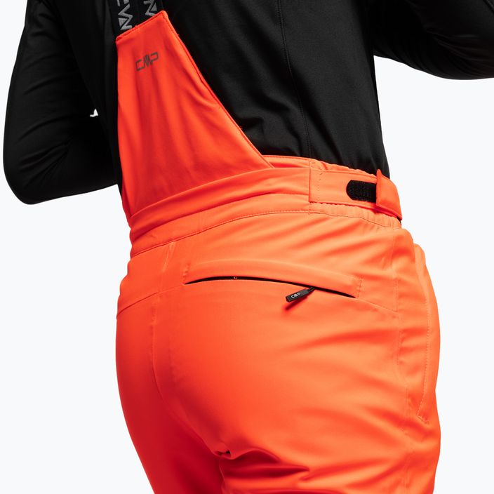 Pantaloni da sci CMP da uomo arancione 3W17397N/C645 8